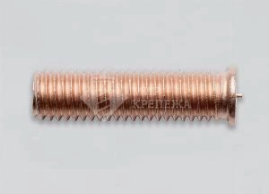 Шпилька приварная для конденсаторной сварки М 4х50 омедненная
