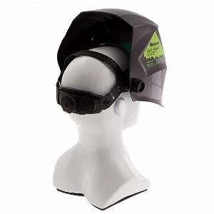 Щиток защитный лицевой (маска сварщика) с автозатемнением Ф1, коробка Сибртех