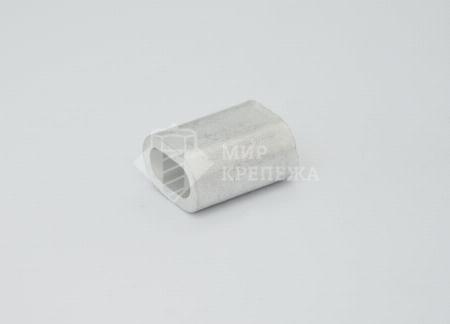 Зажим троса алюминиевый DIN 3093 3 мм