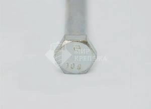 Болт DIN 960 М 10x1x55 10,9 неполная резьба цинк