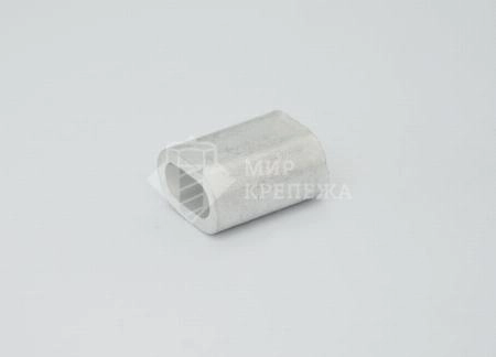 Зажим троса алюминиевый DIN 3093 5 мм